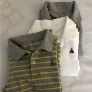 Lot boys Gap polo shirts